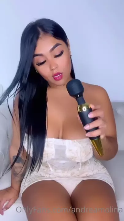 Andreamolina showing off your new intimate toy