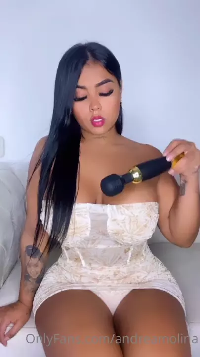 Andreamolina showing off your new intimate toy