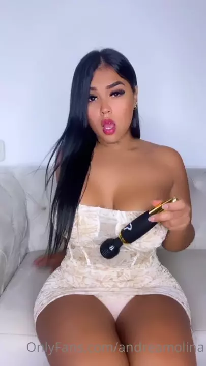 Andreamolina showing off your new intimate toy