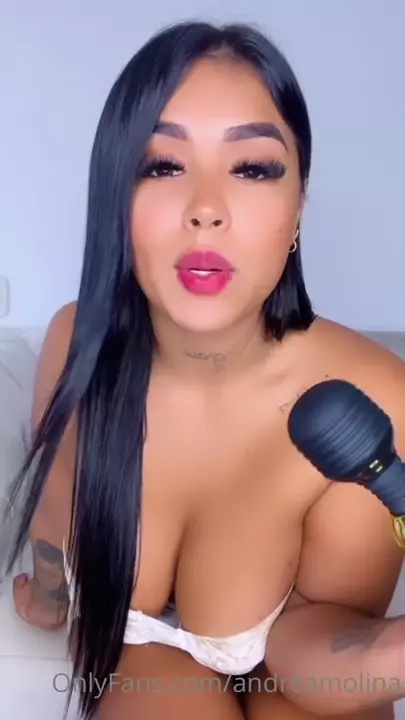 Andreamolina showing off your new intimate toy