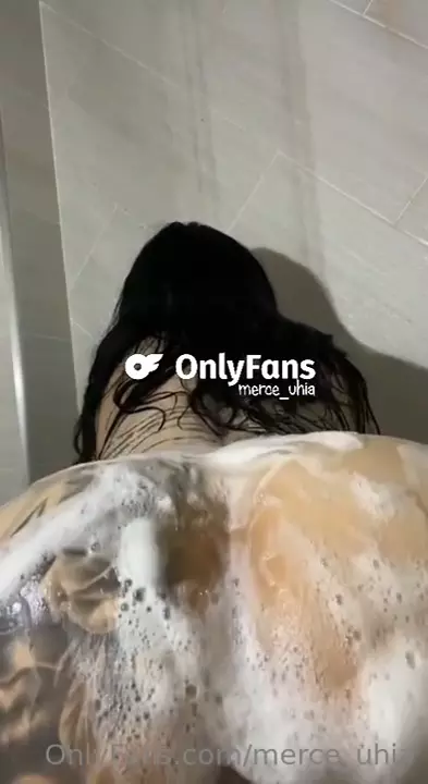Mercedes Uhia, all beautiful and soaked, rocking in the hot video
