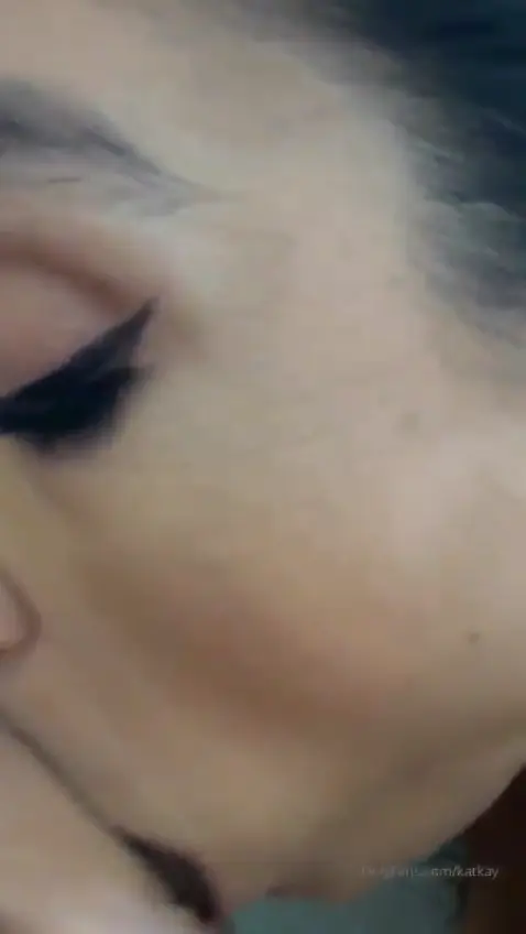 Kat Kay giving a blowjob that will leave anyone's jaw dropping