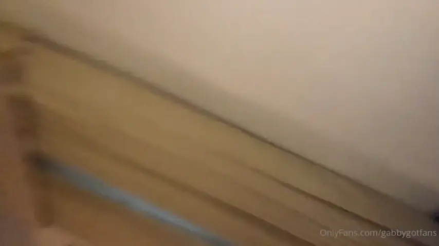 Video of Gabbygotfans doing a hot strip tease with an imposing member