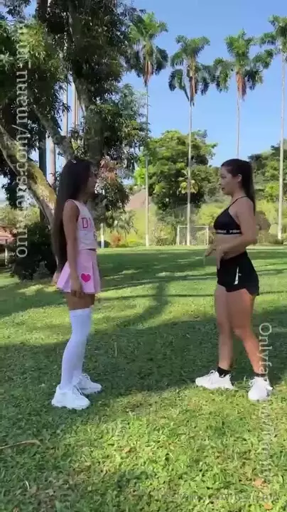 Manu making a spicy video with her friend
